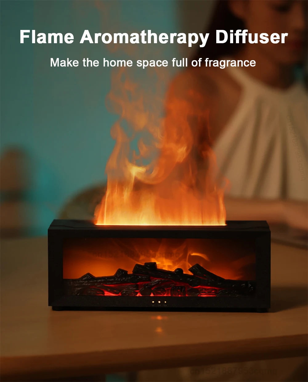MistFlame Aromatherapy Fragrance Air Humidifier