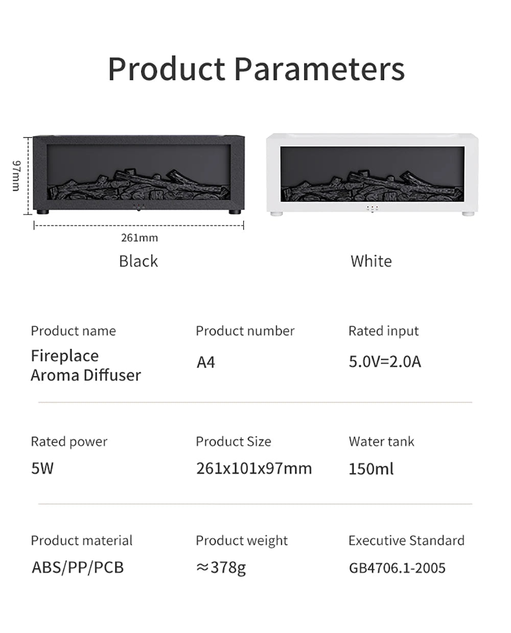 MistFlame Aromatherapy Fragrance Air Humidifier