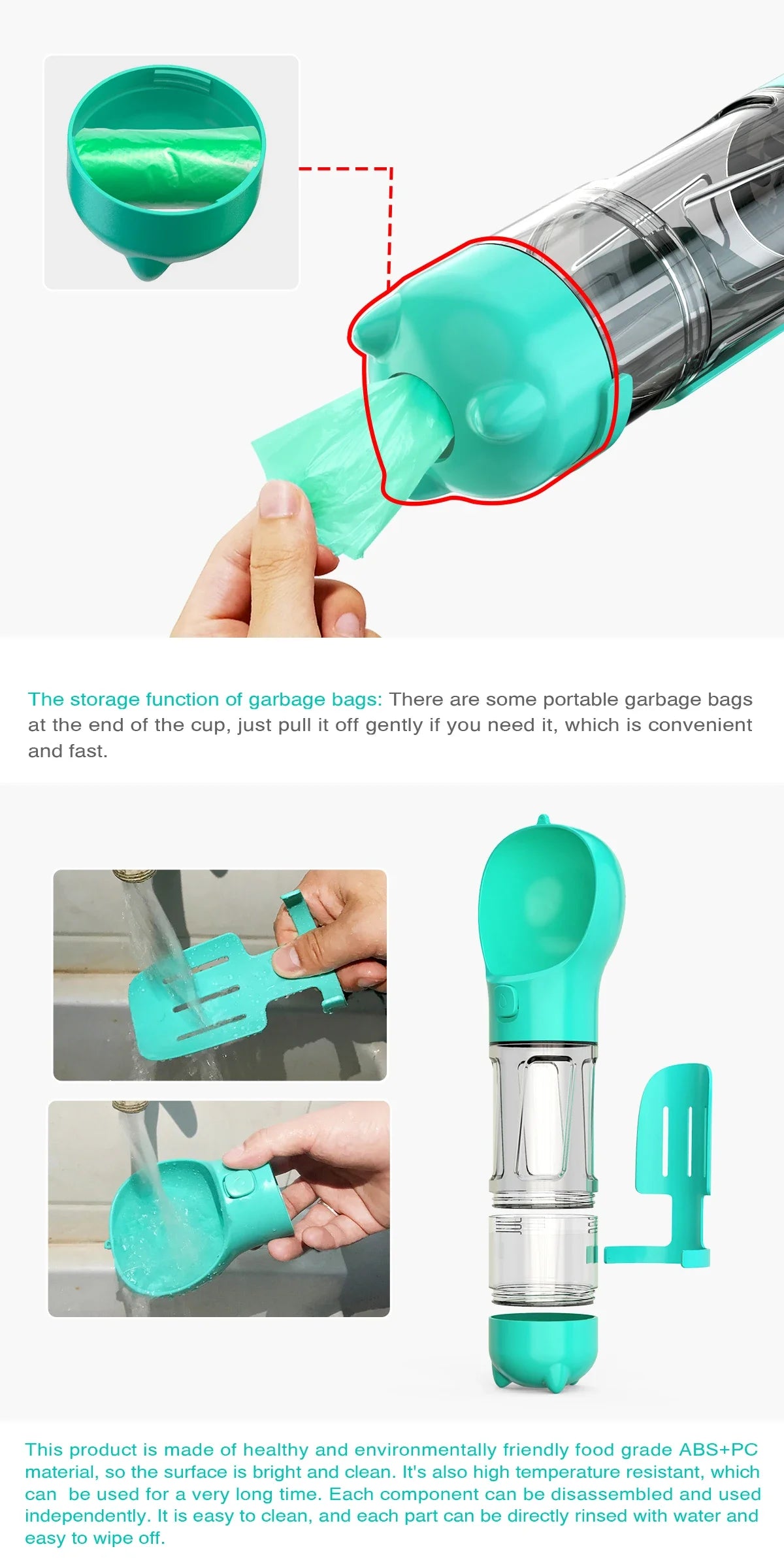 Portable Slim Dog Bottle