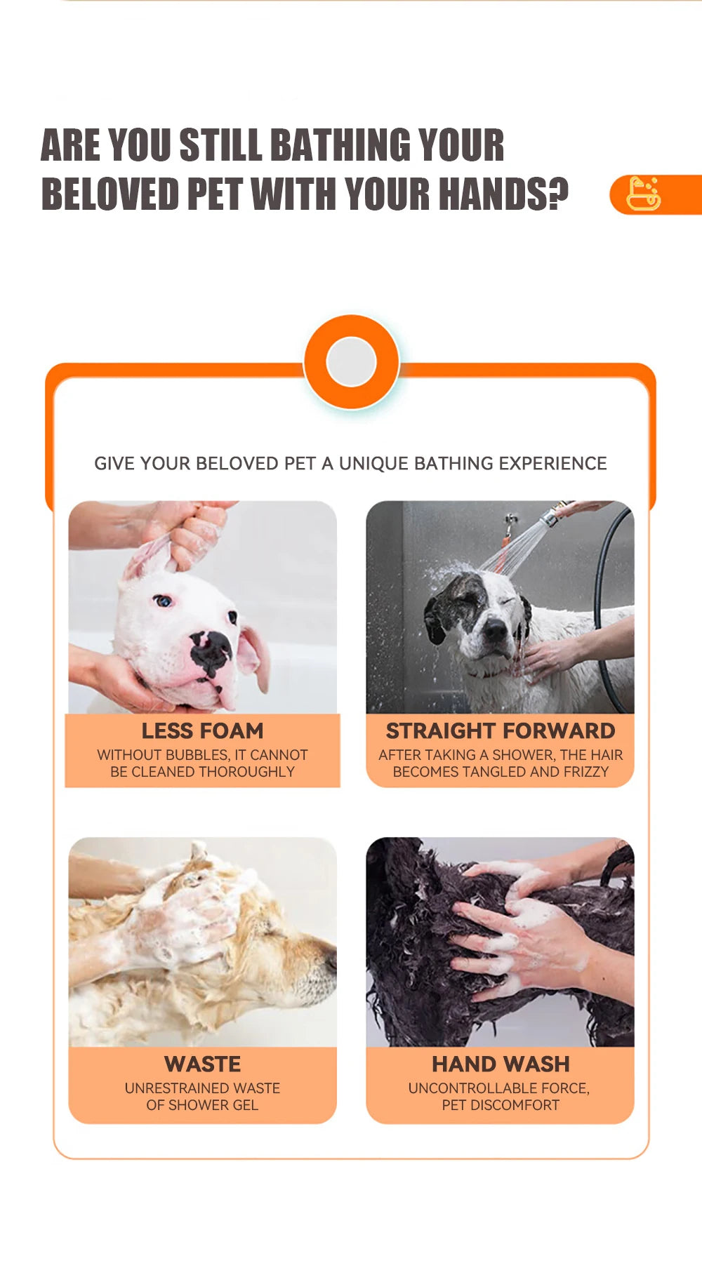 Dog Shampoo Dispenser