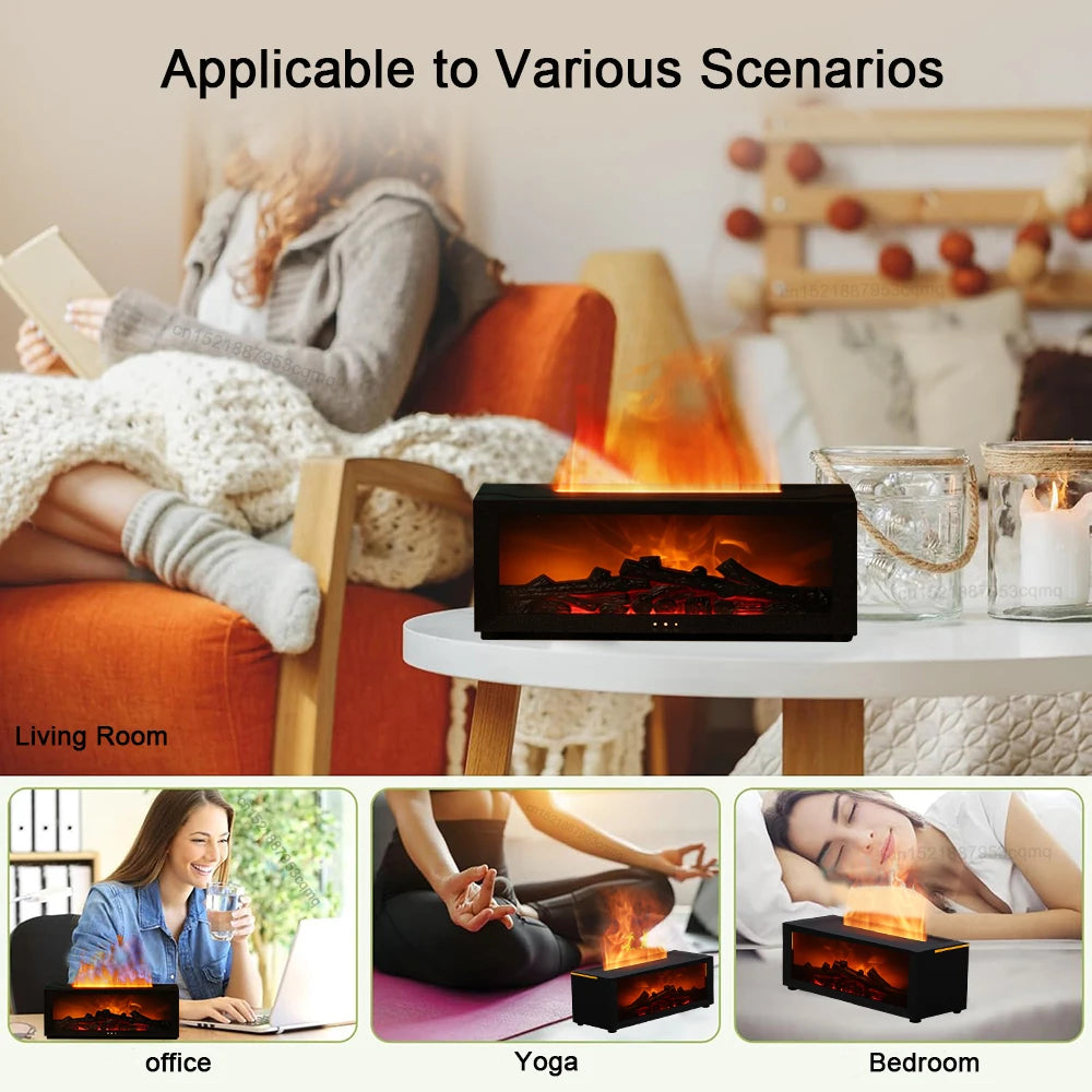 MistFlame Aromatherapy Fragrance Air Humidifier