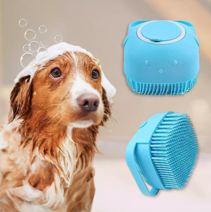 Dog Bath Silicone Massage Brush