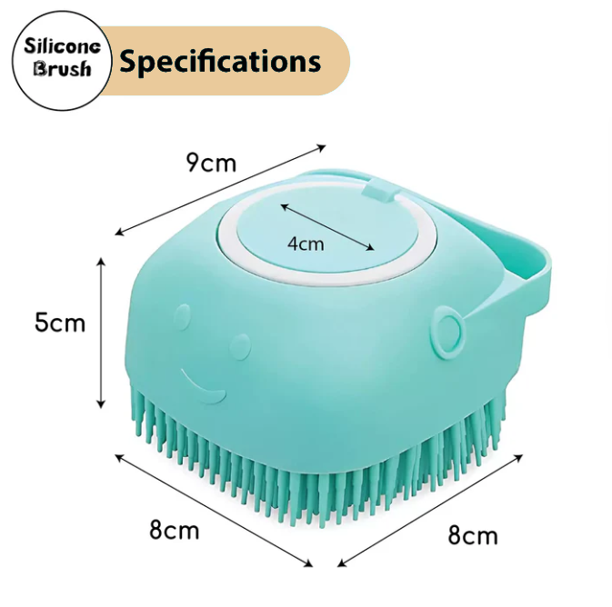 Dog Bath Silicone Massage Brush
