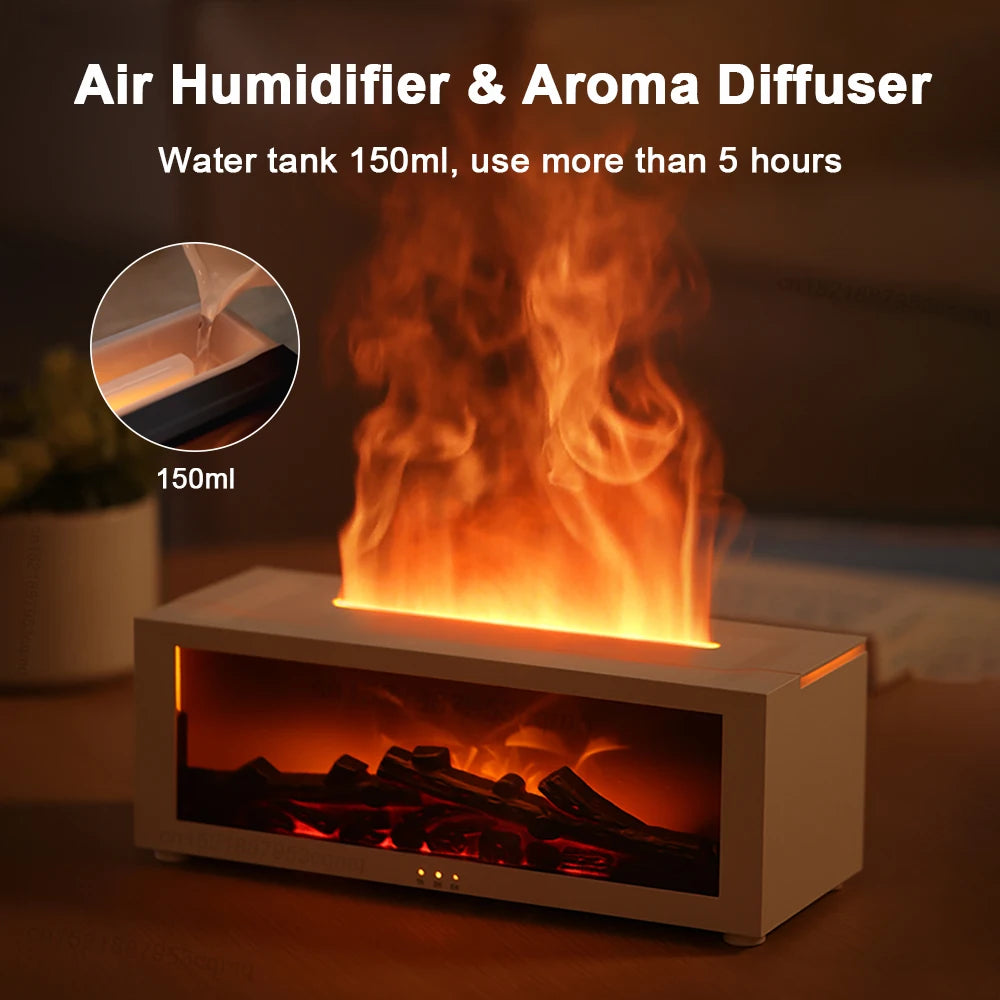 MistFlame Aromatherapy Fragrance Air Humidifier